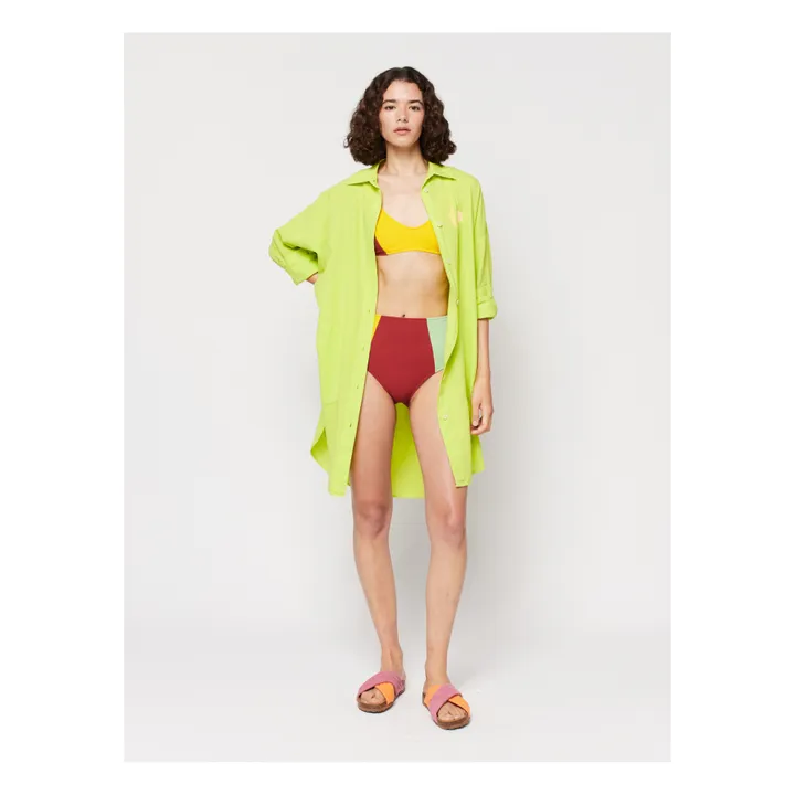 Bobo Choses Haut de Maillot Eponge Color Block - Collection Femme  | Jaune