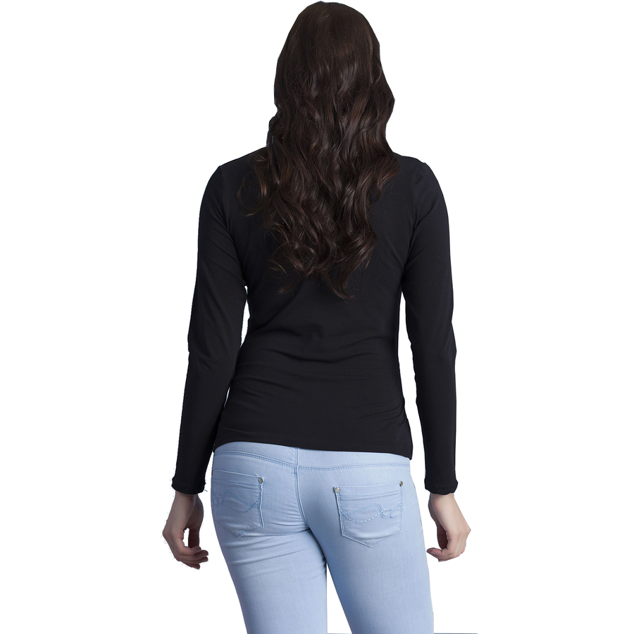 M.M.C. Umstandslangarmshirt Best Mom Ever mit Motiv Schwarz