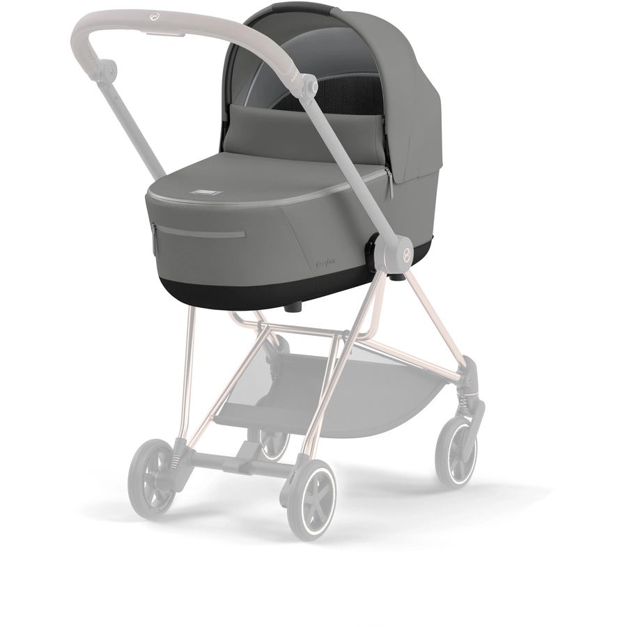 cybex PLATINUM Kinderwagenaufsatz Mios Lux Carry Cot Pearl Grey