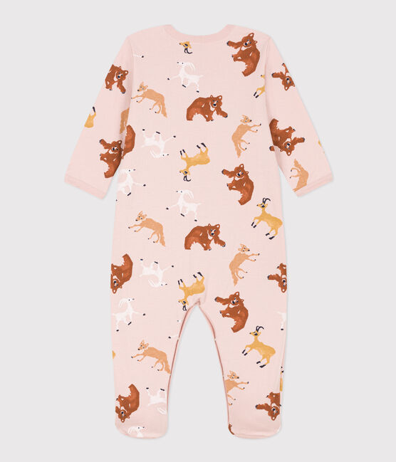 Pyjama bébé animaux en molleton