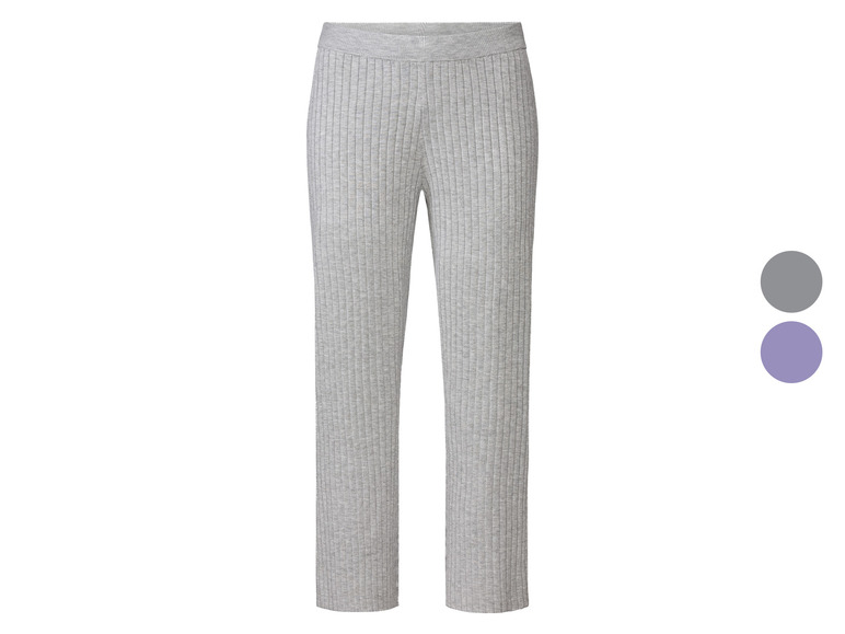 Dames geribde broek