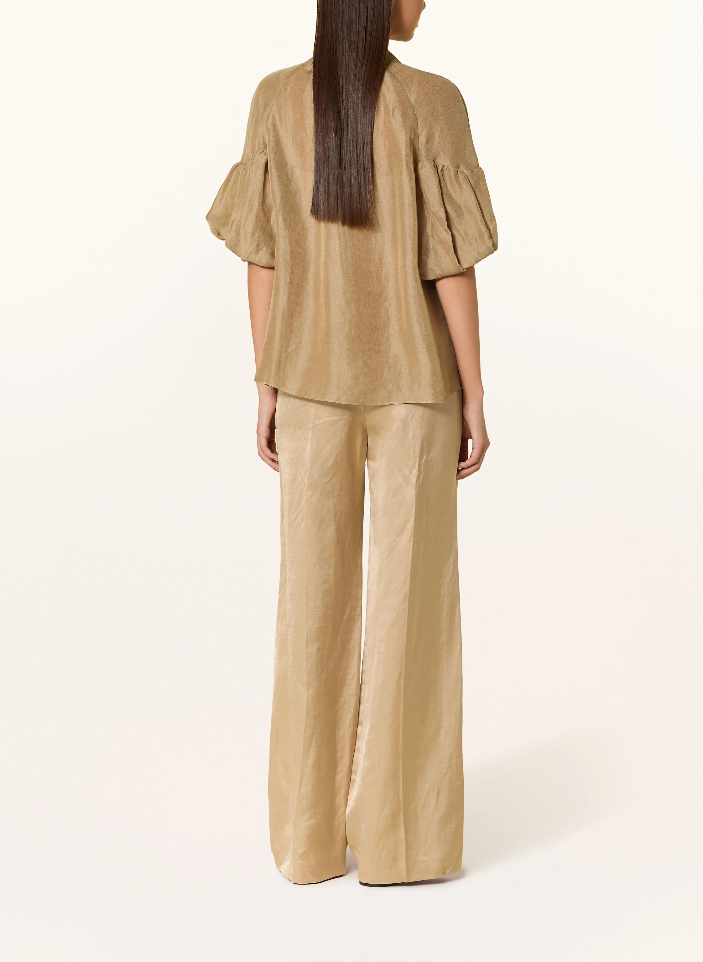 MARC CAIN Blusenshirt mit Leinen