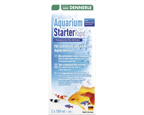 Dennerle Aquarium Starter 2-Component Bio-Activator Rapid 200 ml