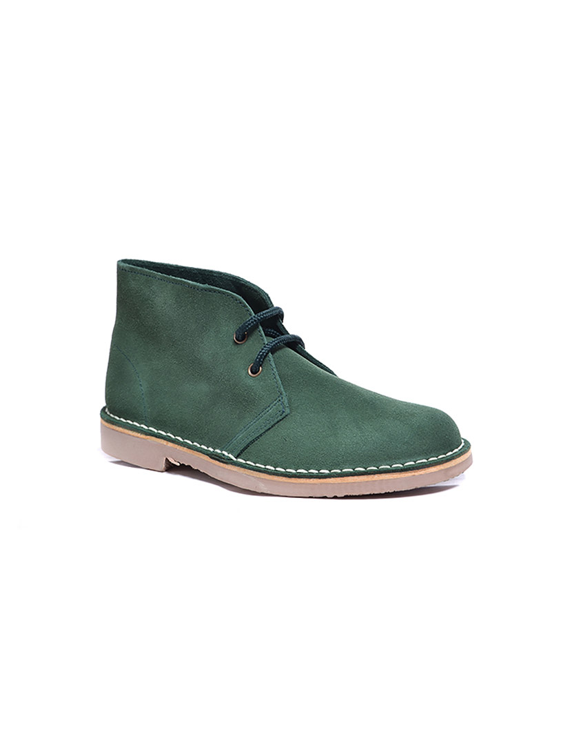Safari Kids Lace-Up Boots Green