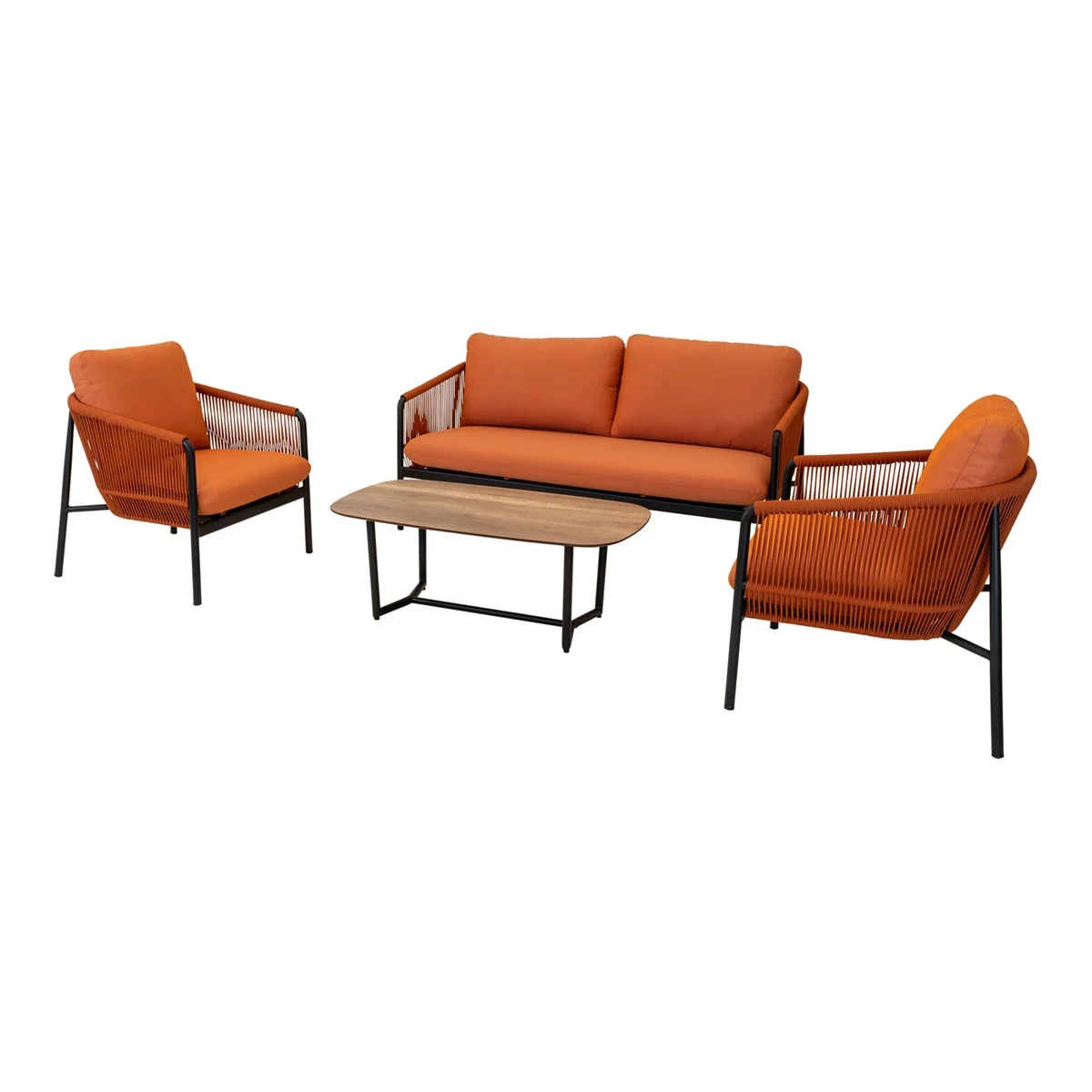 Loungeset Osaka Oranje