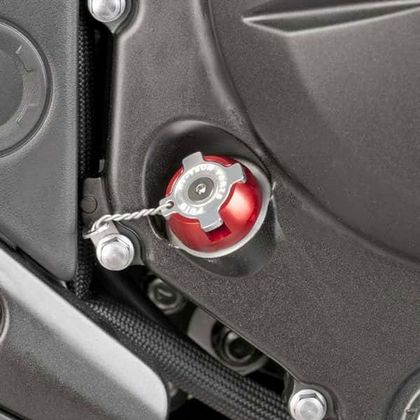 Bouchon de carter d'huile Puig Aluminium - Rouge