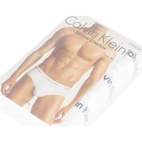 Calvin Klein Jeans - Pack De 3 Calzoncillos De Cadera Blanco