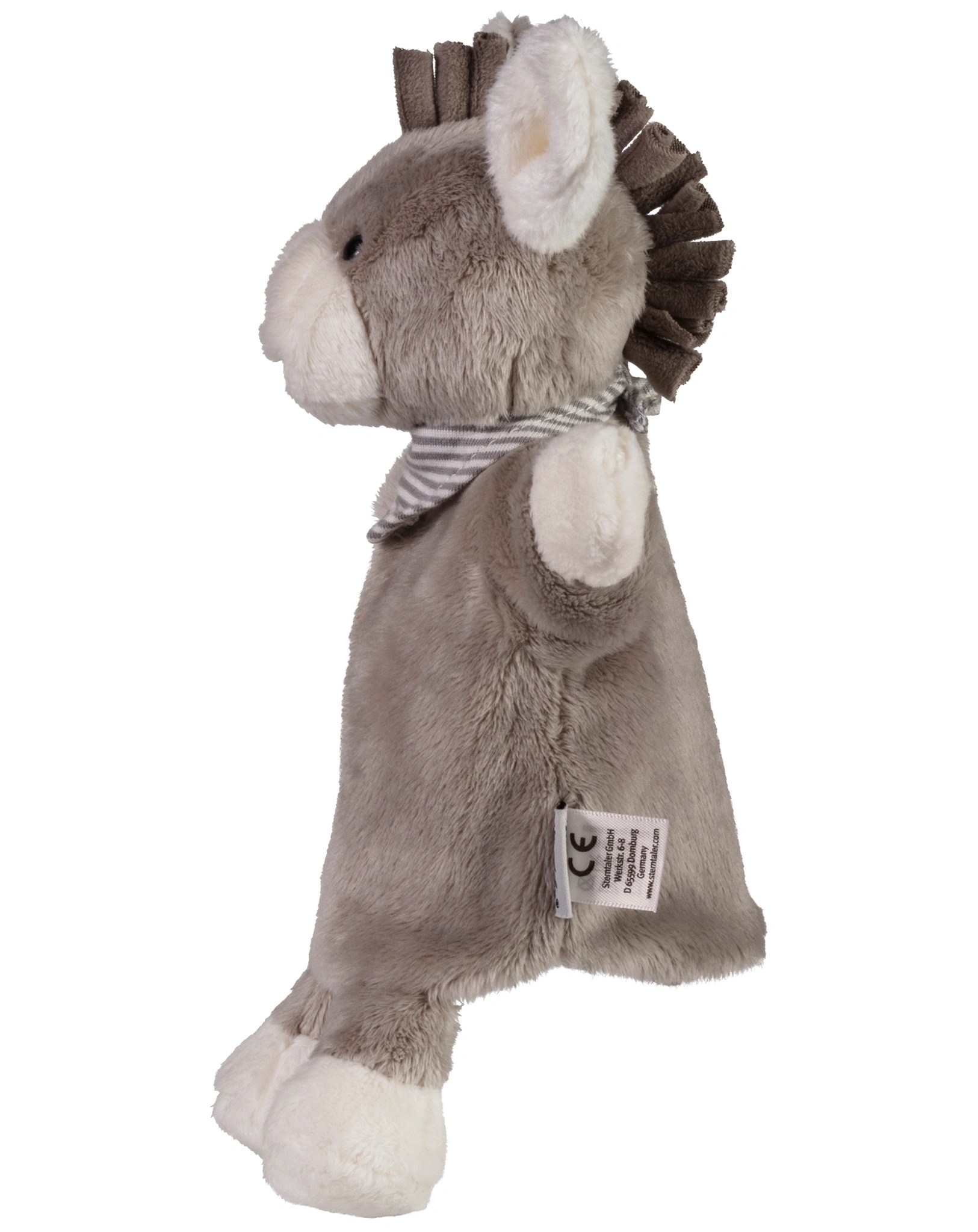 Handpuppe EMMI (24,5cm) in grau