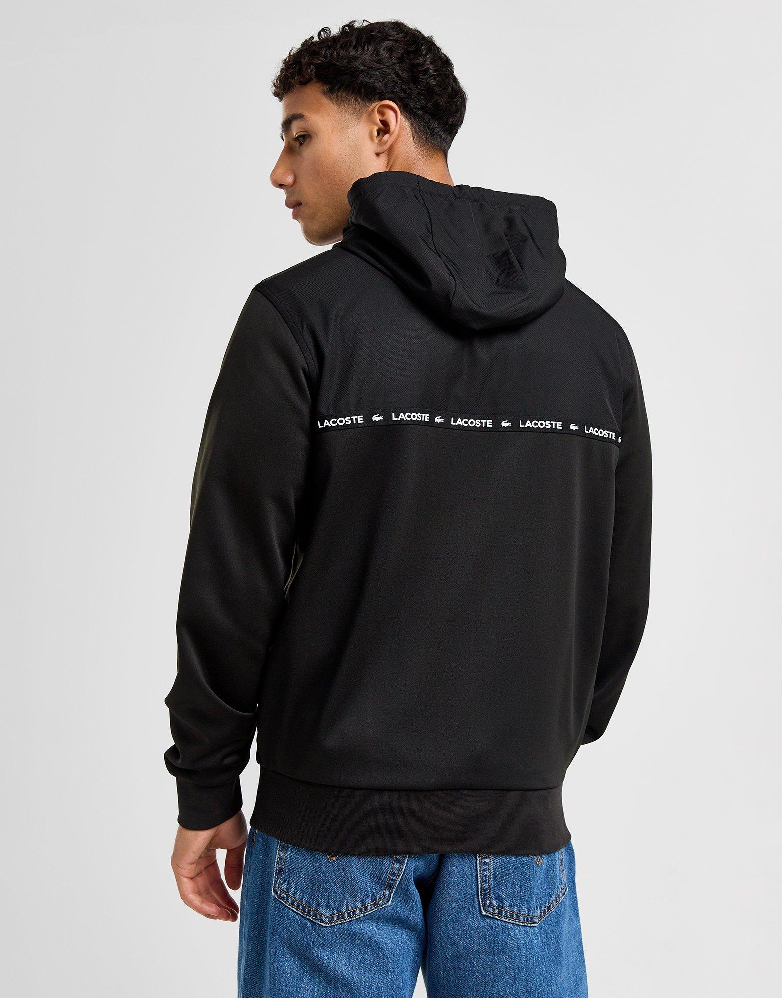 Lacoste Sweat à Capuche Zippé Overlay Homme