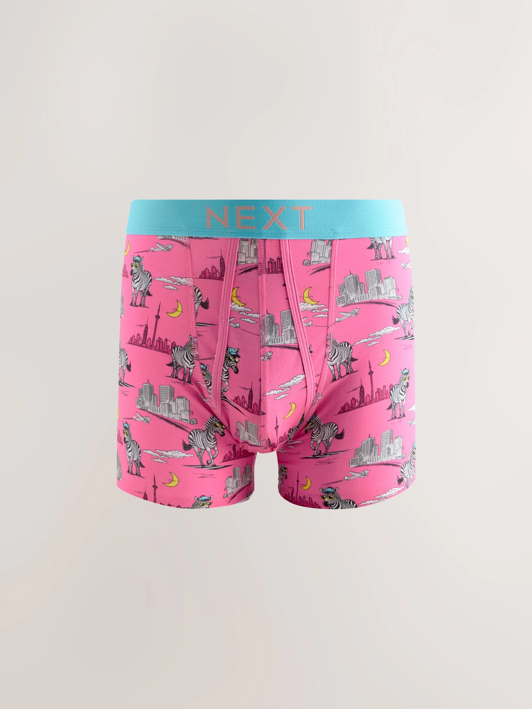 Animal Print Plaatsing - 8 Boxershorts zonder plooi