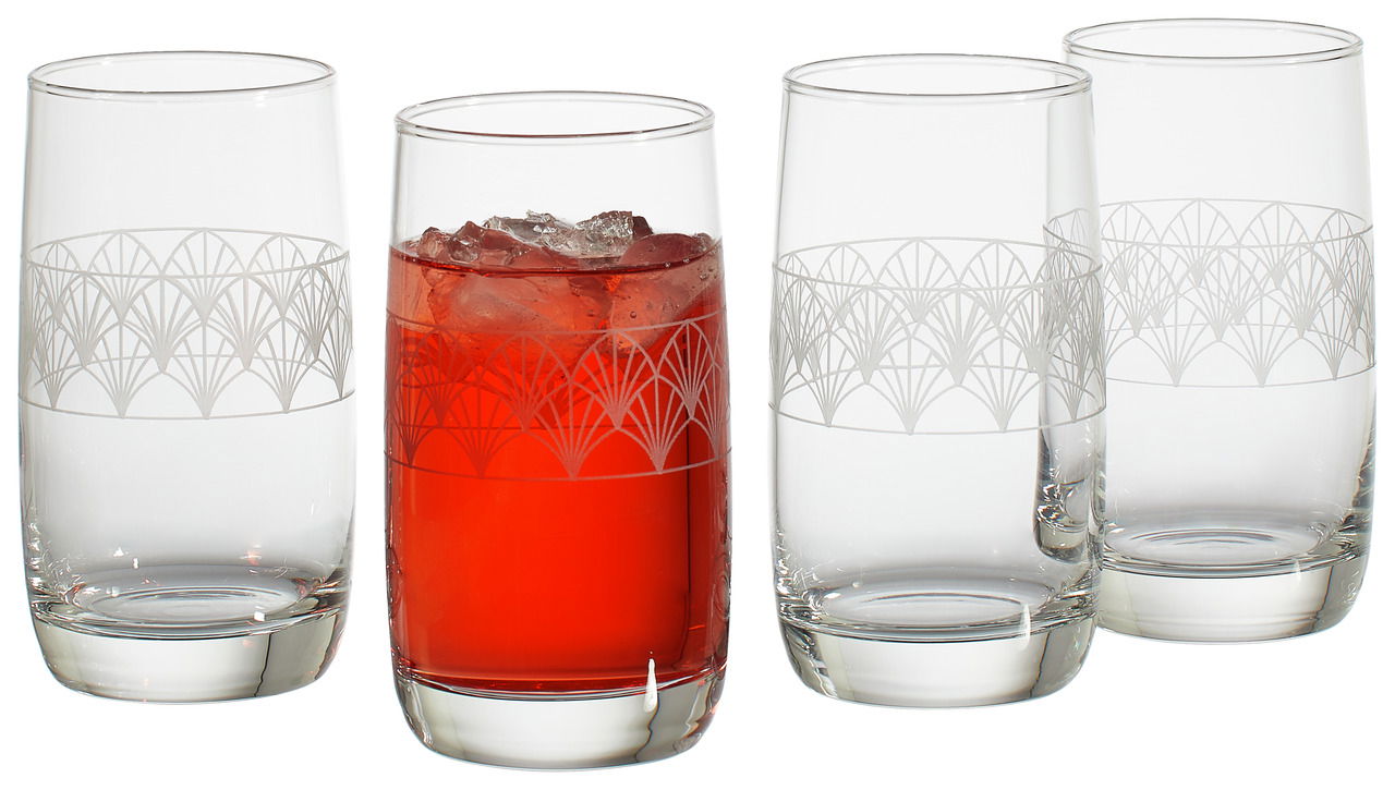 Creatable Longdrinkglas 4er-Set PARADISIO