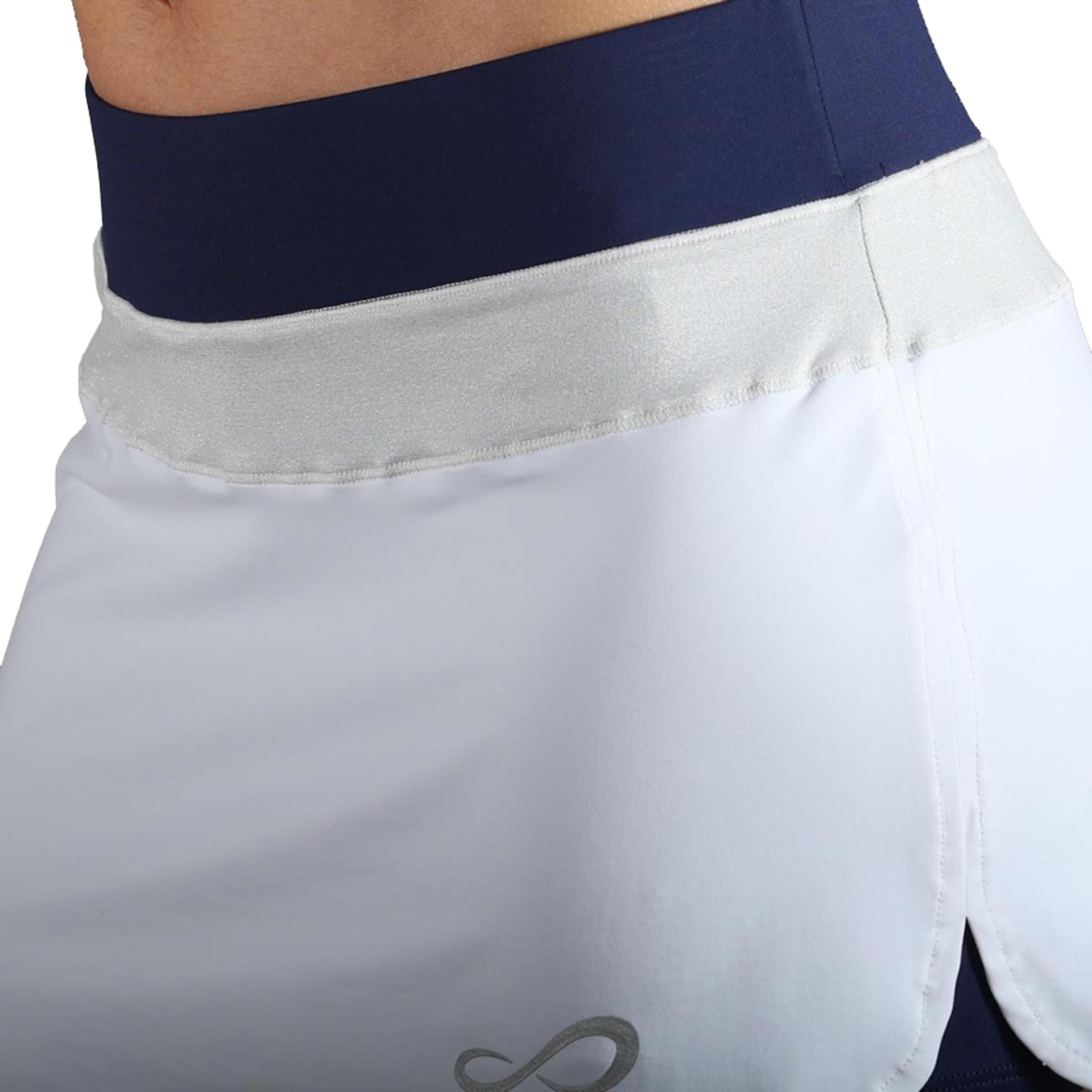 Endless Race Jupe Femmes - Blanc , Bleu Foncé