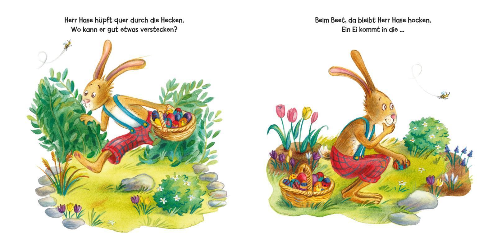Wer hockt im Grase? Der ... Osterhase!