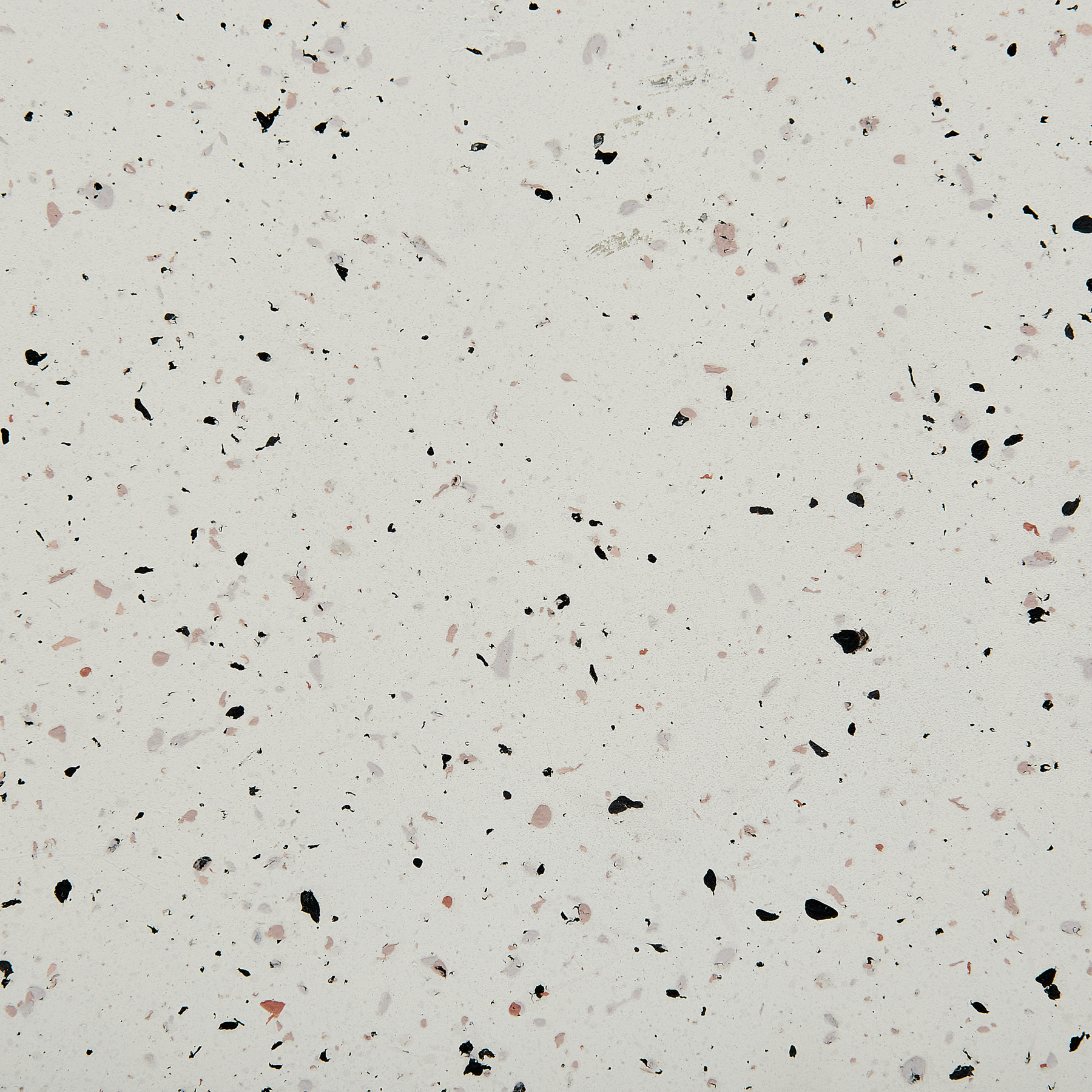Beliani - CAORIA - Bijzettafel - Terrazzo|Gebroken wit - Lichtbeton