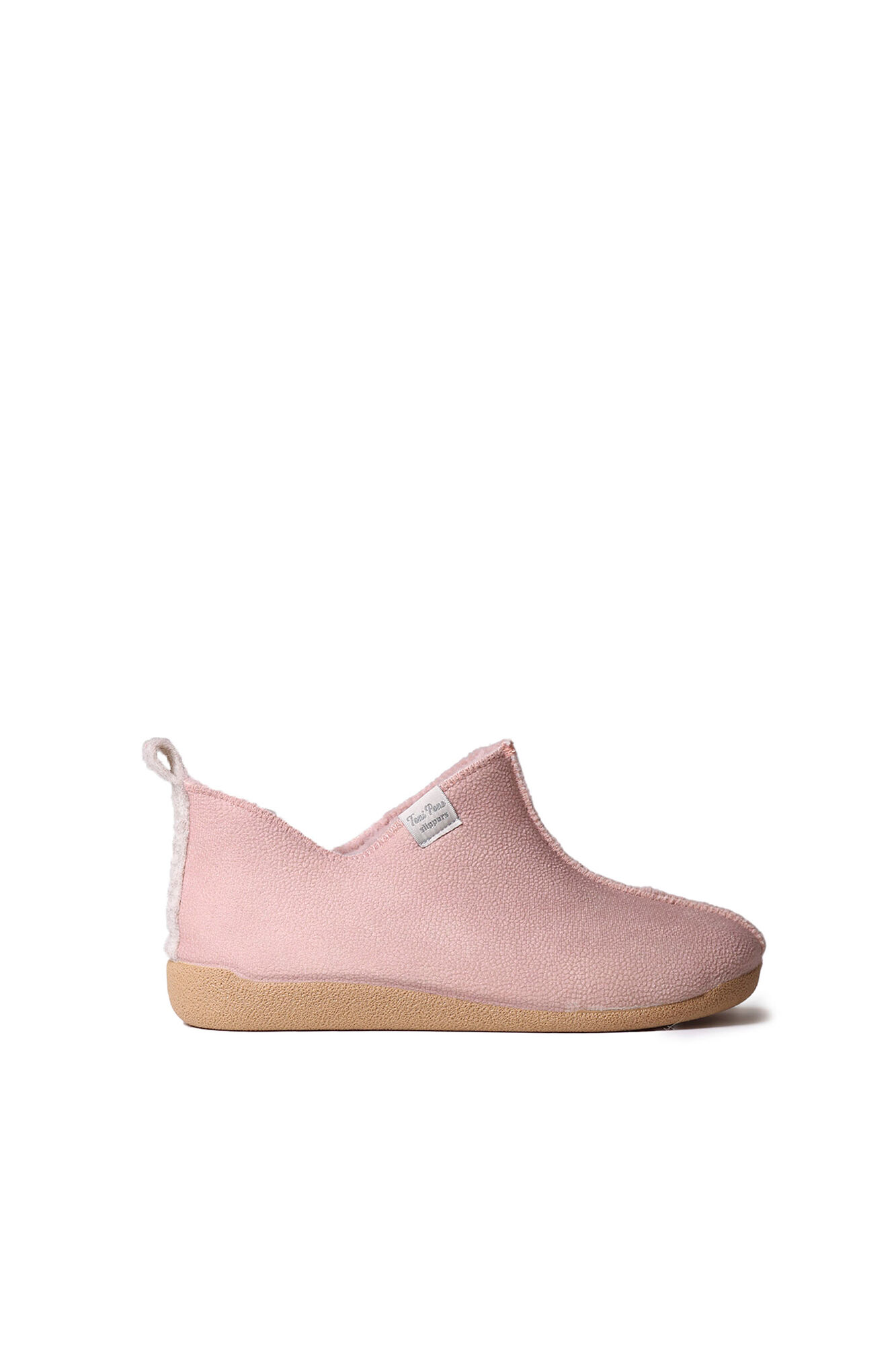 Bota feminina de cano curto em couro