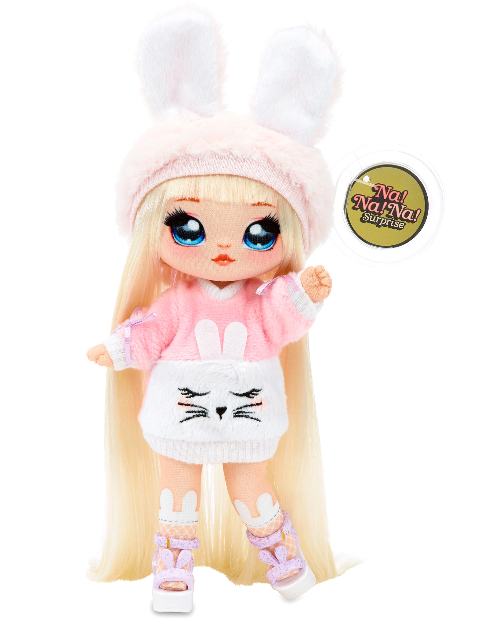Puppen-Zubehör BACKPACK BEDROOM - PINK BUNNY 3in1