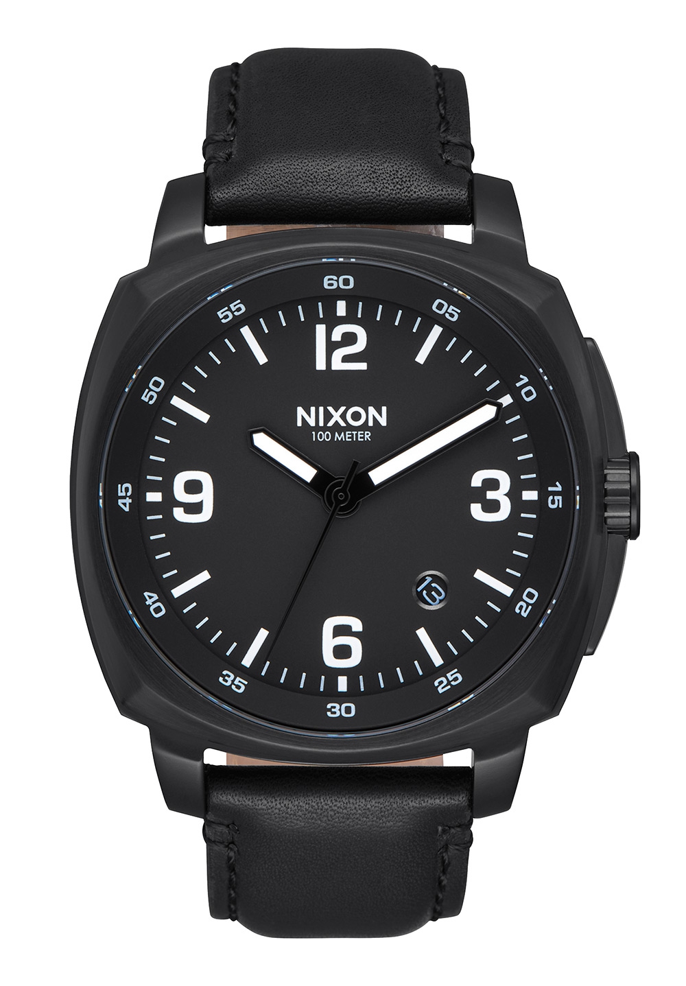 Nixon The Charger Leather All Black A1077-001