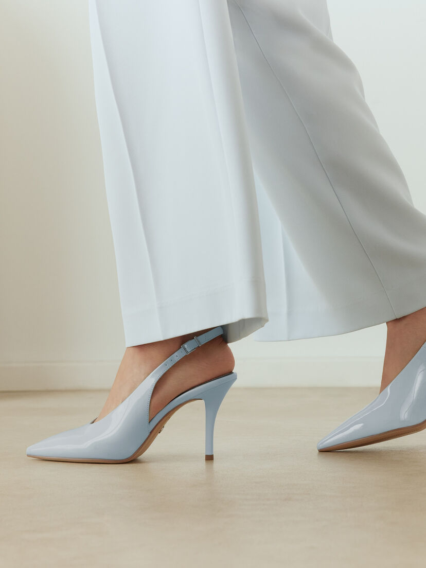 Slingpumps - blauw
