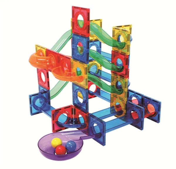 Magnetic Tiles Marble run 88 stk + 60 stk byggesett