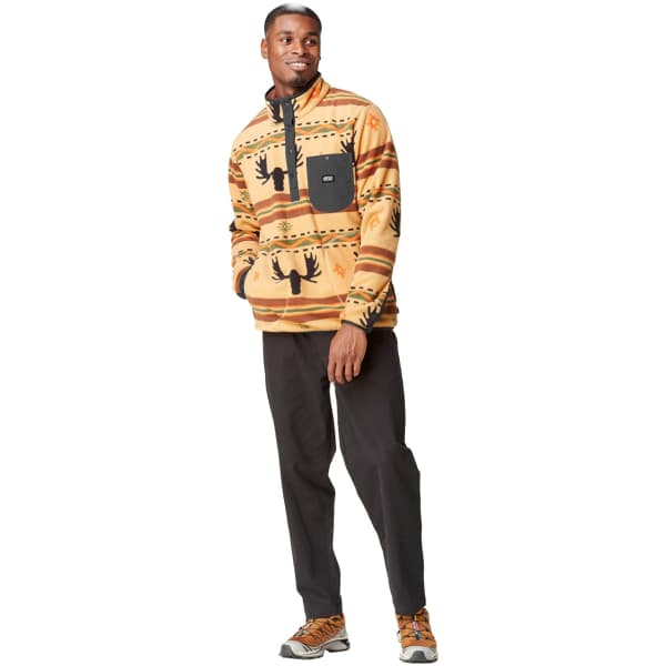 Sweat polaire PICTURE ORAVIK 1/4 FLEECE ELK PRINT