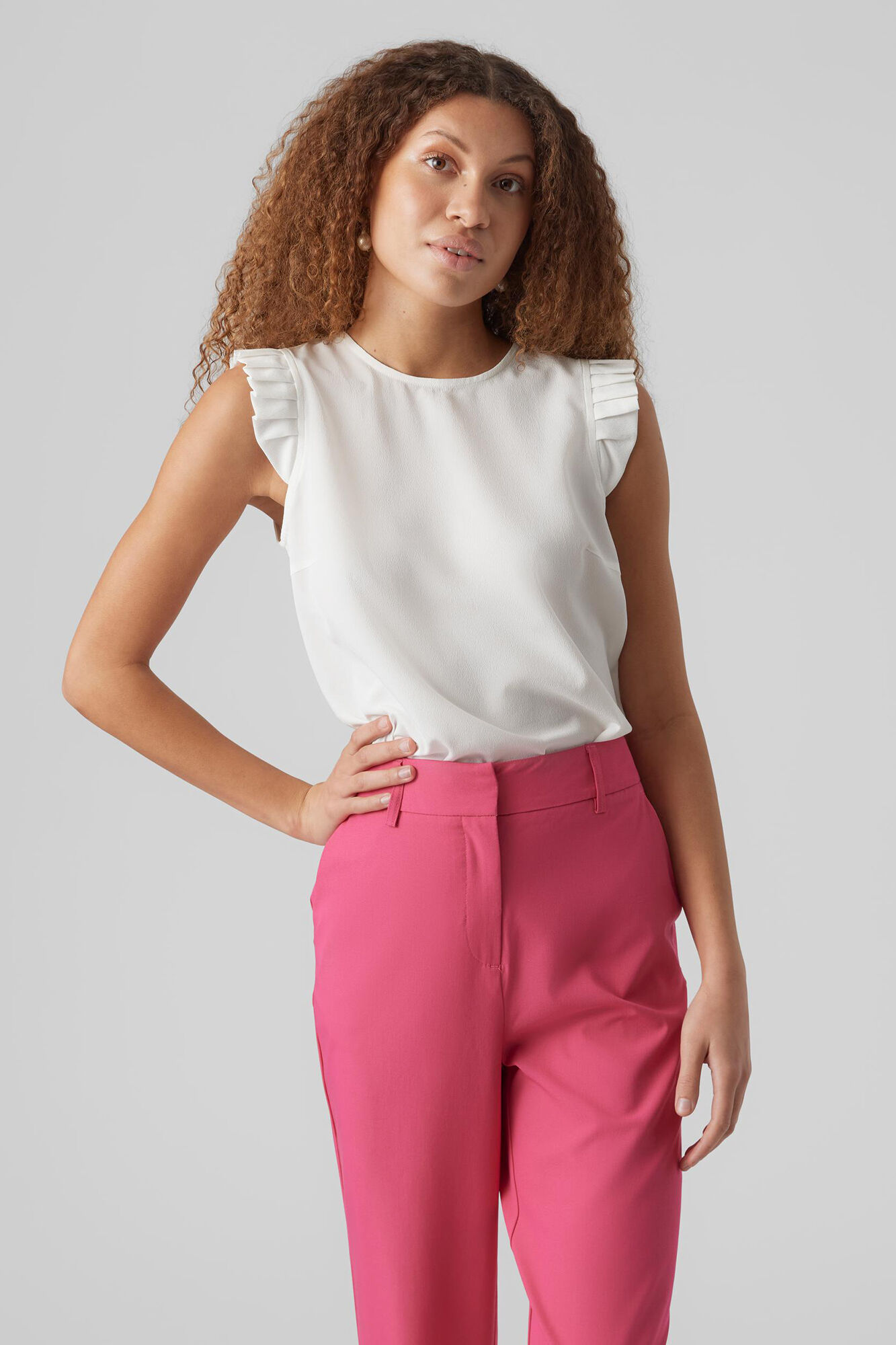 Blusa sem mangas - Branca