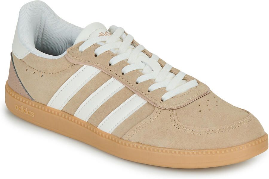 Adidas Sportswear sneakers van leer met vetersluiting model 'BREAKNET SLEEK'