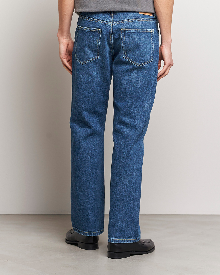 Jeanerica SM010 Straight Jeans Tom Mid Blue Wash