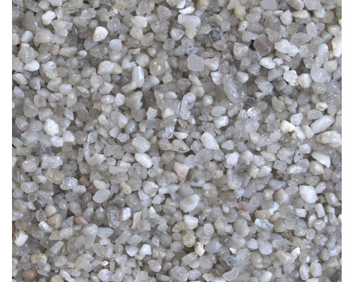 Aquariumgrind, edelgrind kwarts 2-4 mm 5 kg licht