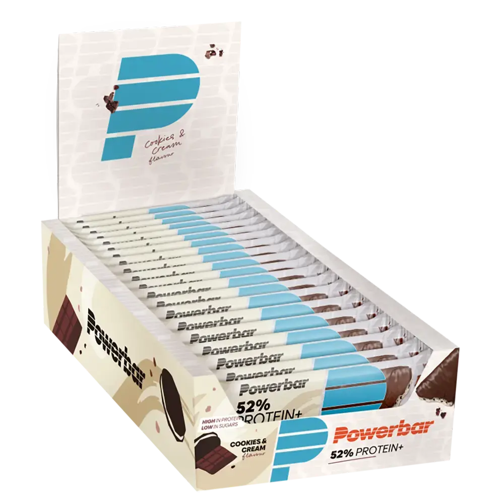 PowerBar Protein Plus 52% Cookies & Cream Repen 20 stuks