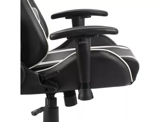 Chaise de jeu pivotante Blanc PVC
