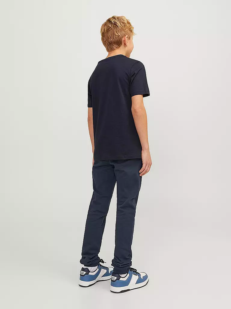 JACK & JONES Jungen Jogginghose JPSTGORDON JJSWIFT  dunkelblau