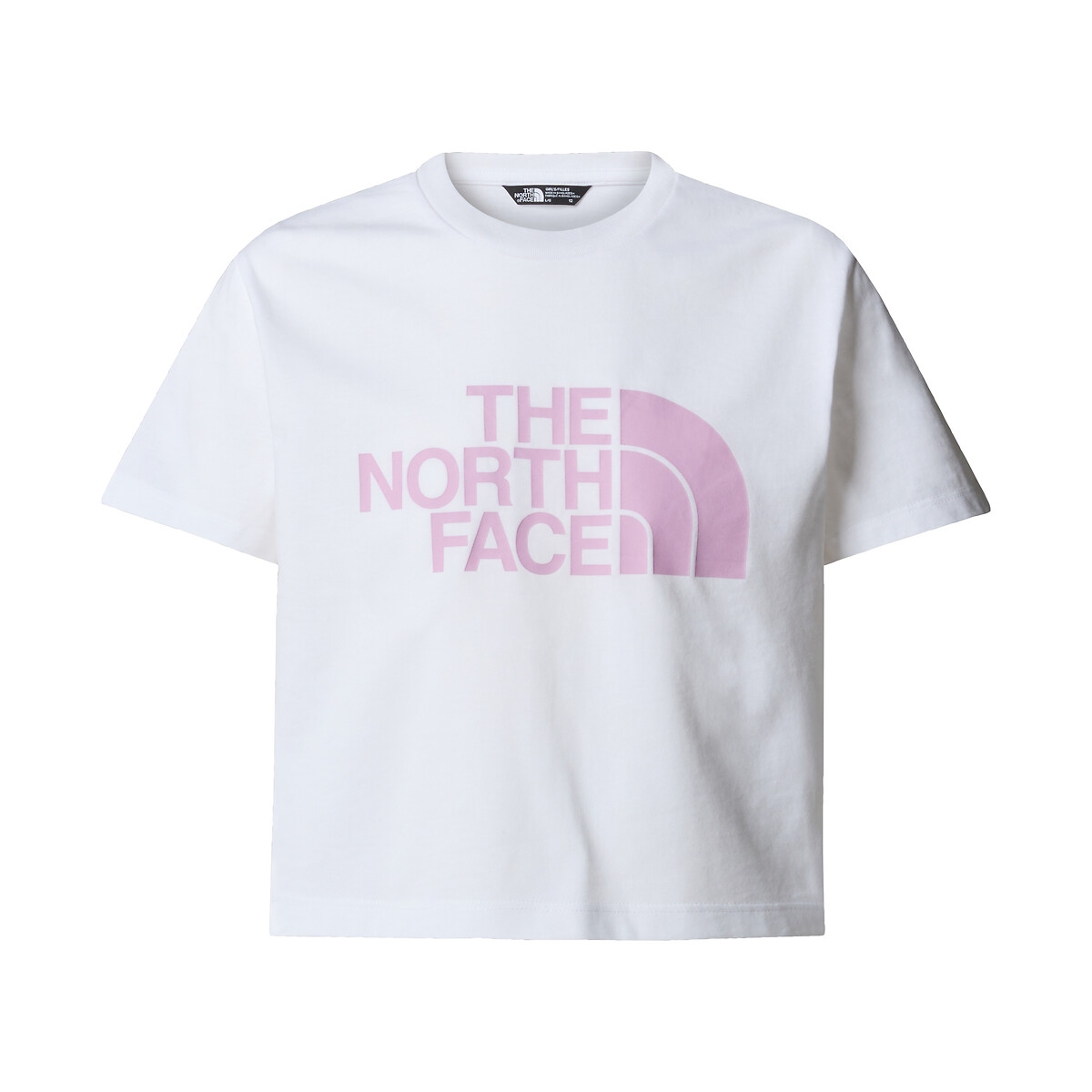 THE NORTH FACE<br>Camiseta de manga curta com estampa na frente e nas costas
