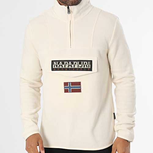 Veste Polaire Outdoor Burgee A4HMZ Beige