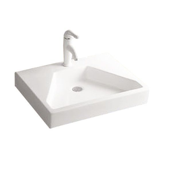 Badstuber Cera K515 waskom 60x45cm met kraangat