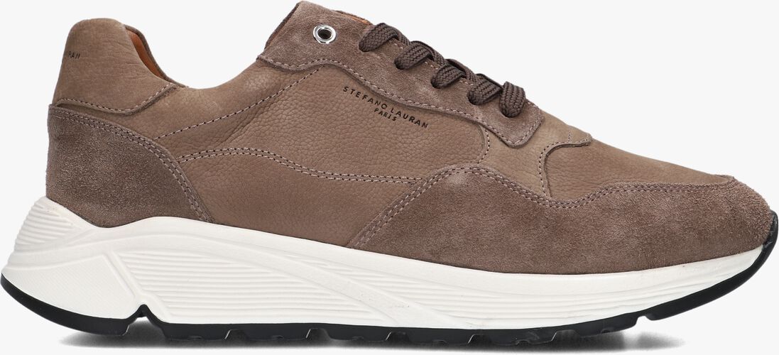 taupe stefano lauran lage sneakers star 007