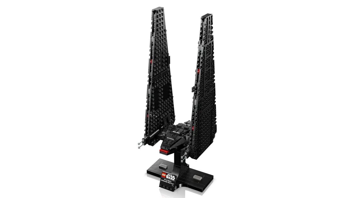 (386-tlg. Set) Star Wars Klemmbausteine Spielzeug Sternenschiff Modell Bausatz (75406) Lizenziert - Kylo Rens Kommandoshuttle
