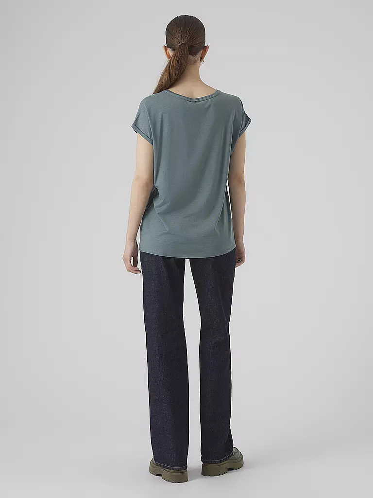 VERO MODA T-Shirt VMAVA petrol