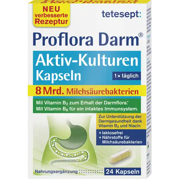Proflora Darm Aktiv-Kulturen Kapseln