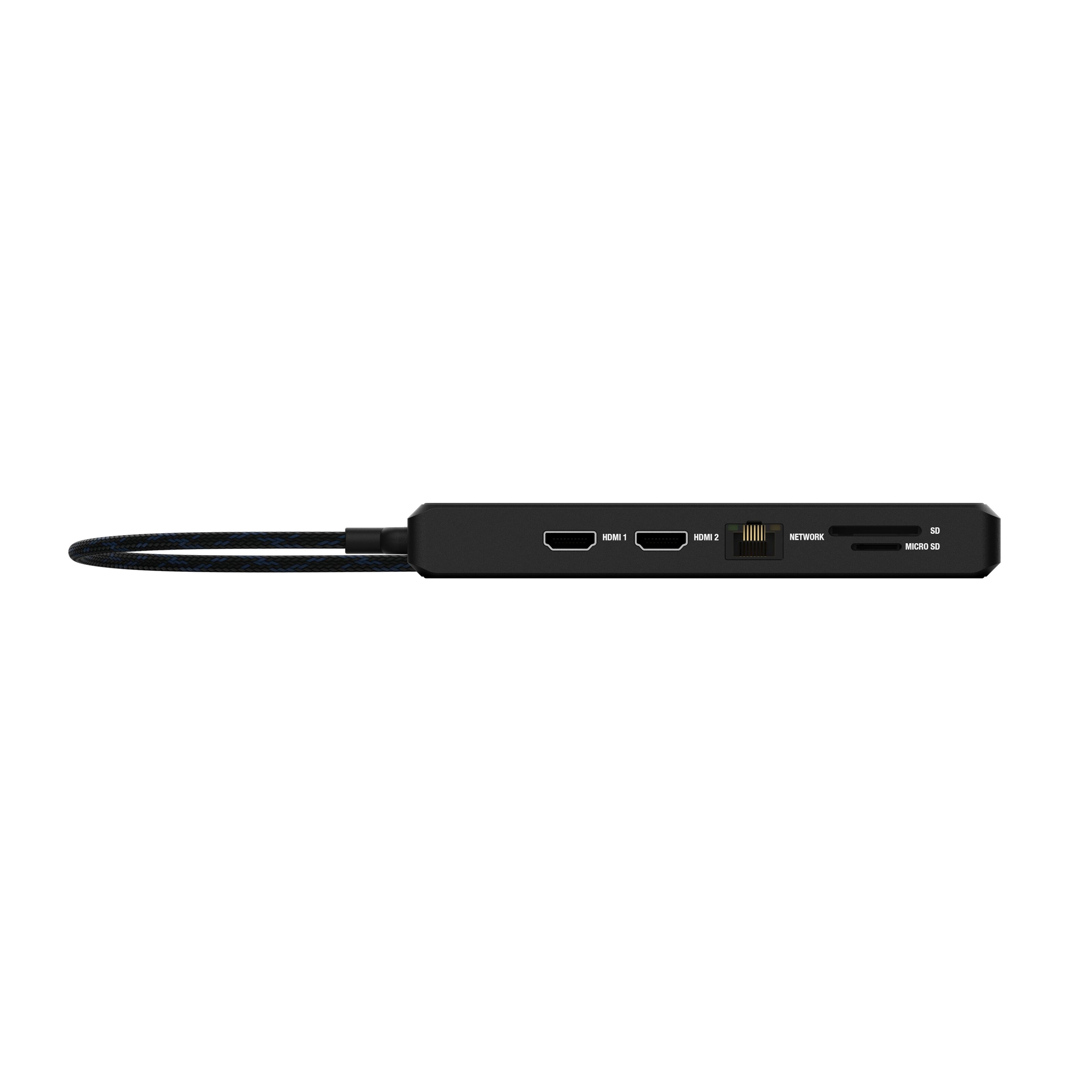 Unisynk USB-C-Hub 12 porter 8K for to skjermer