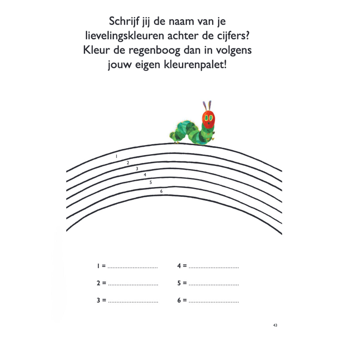 Uitgeverij big balloon kleur- en activiteitenboek - getallen