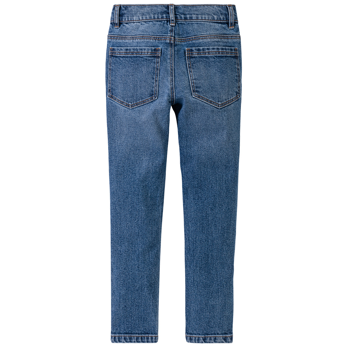Jonas Nielsen Jungen Slim-Jeans mit Used-Waschung blau