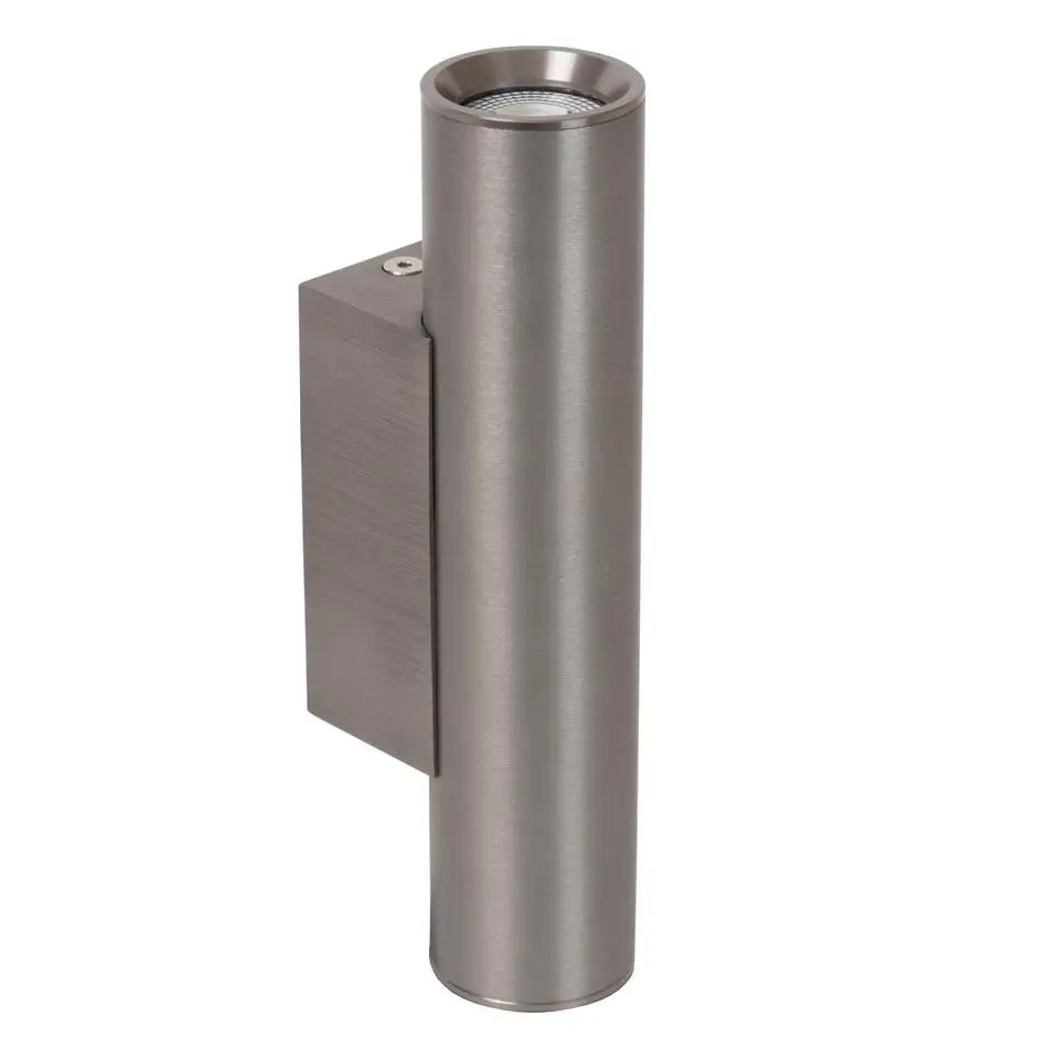 Lucide DUPLA Wandspot - Grijs ijzer