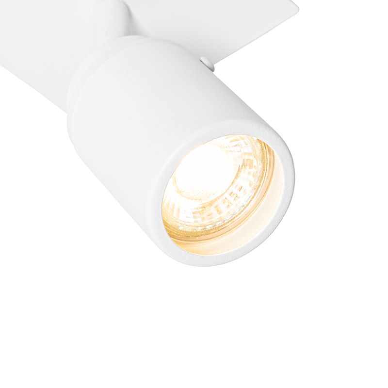 Moderne badkamer spot wit vierkant IP44 - Ducha