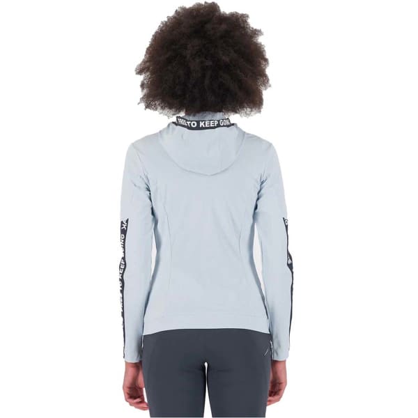 Veste polaire ski rando KARPOS EASYFRIZZ W FULL-ZIP HOODIE SKYWRITING/OMBRE BLUE
