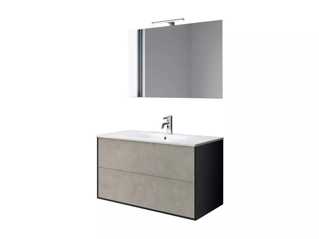 Ensemble de salle de bain 4 pièces IGEA havane