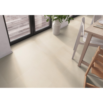 Click PVC Progetto Terrino beige betonlook - rechte stroken