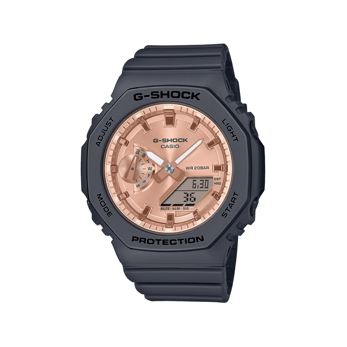 Montre CASIO G-SHOCK femme bracelet résine noir