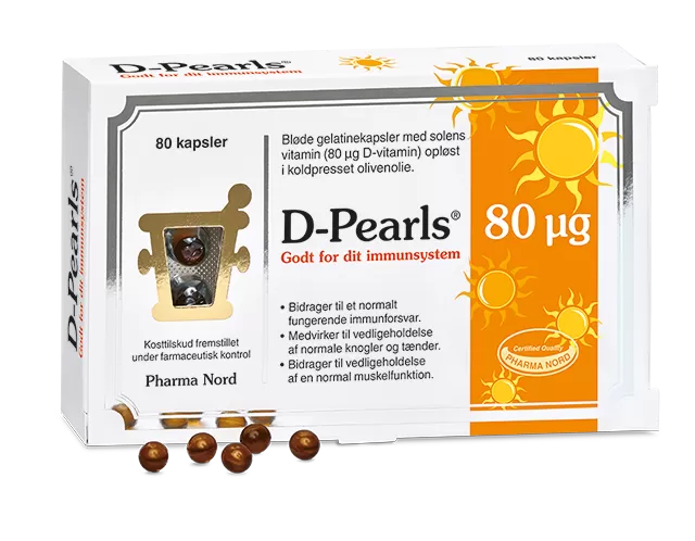 D-Pearls 80 µg - 80 kaps.
