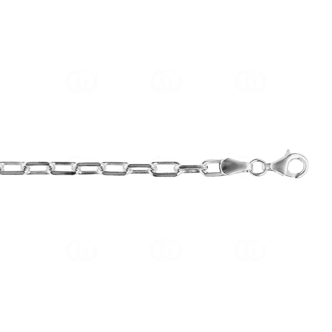 Ankerkette geschliffen 925 Silber 4.1mm