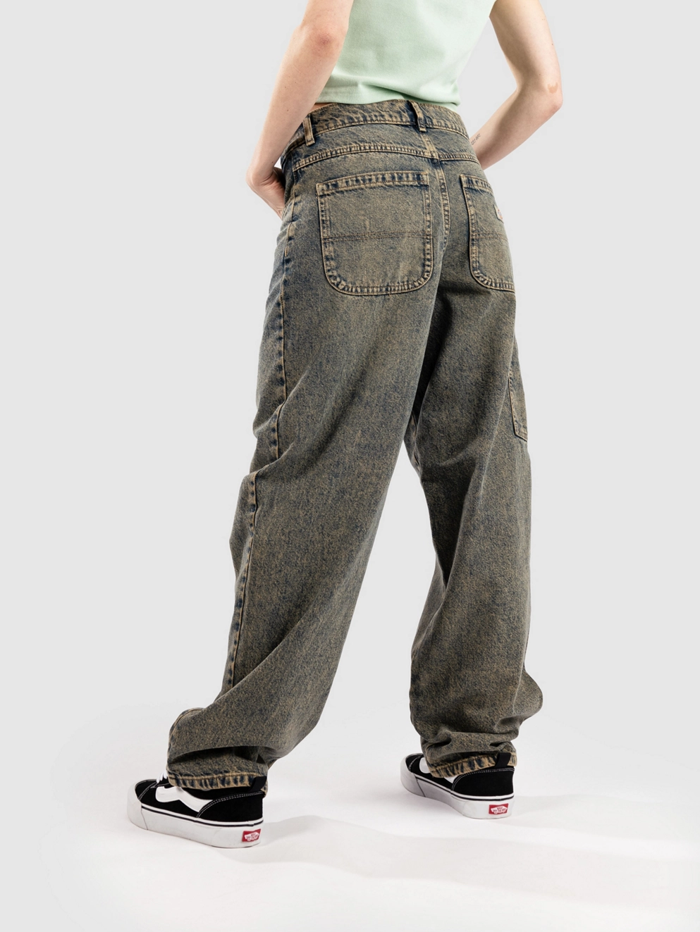 Dickies Herndon Jeans yellow fade indigo